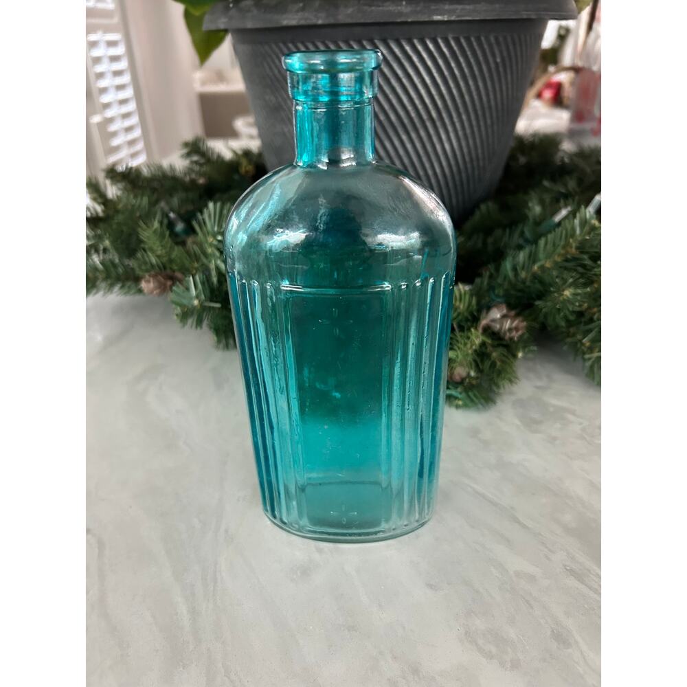 Vintage apothecary Poison or Seltzer Bottle